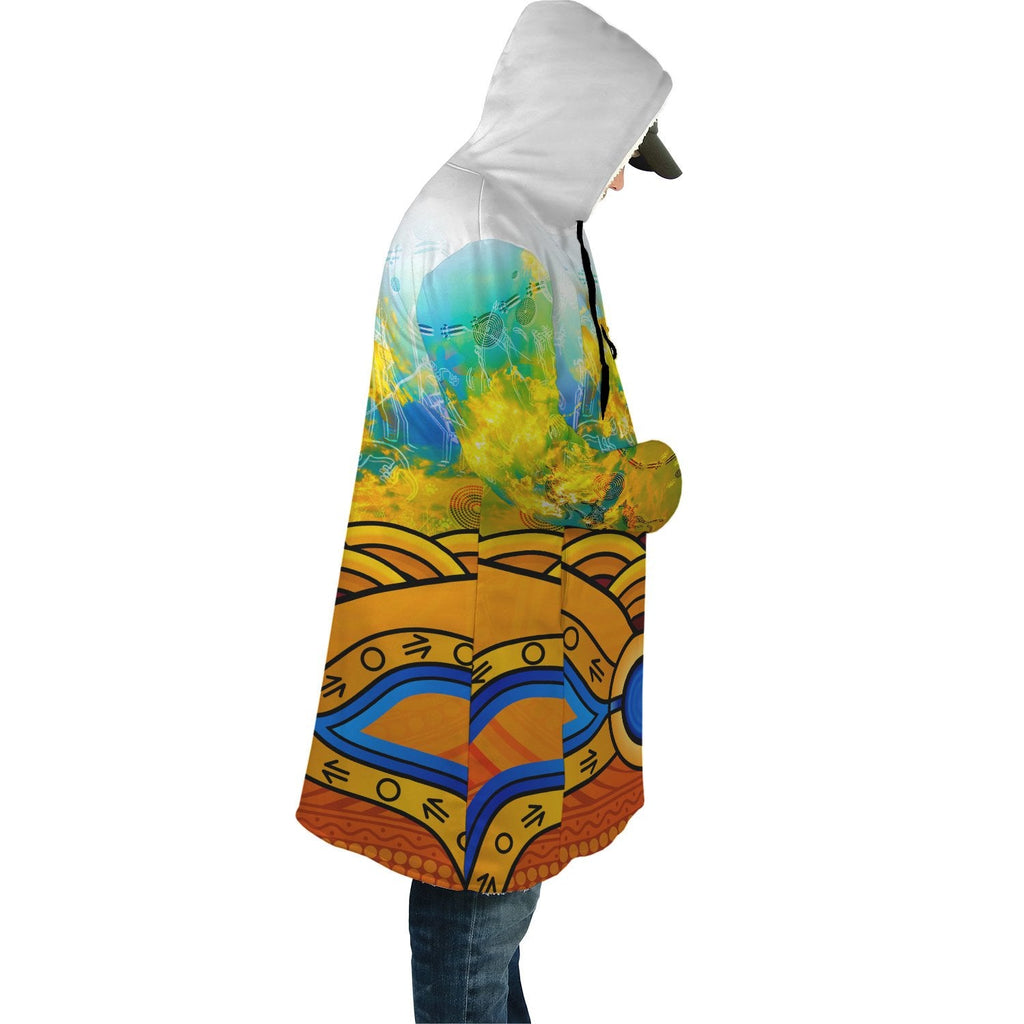 aboriginal-cloak-australia-kangaroo-sky