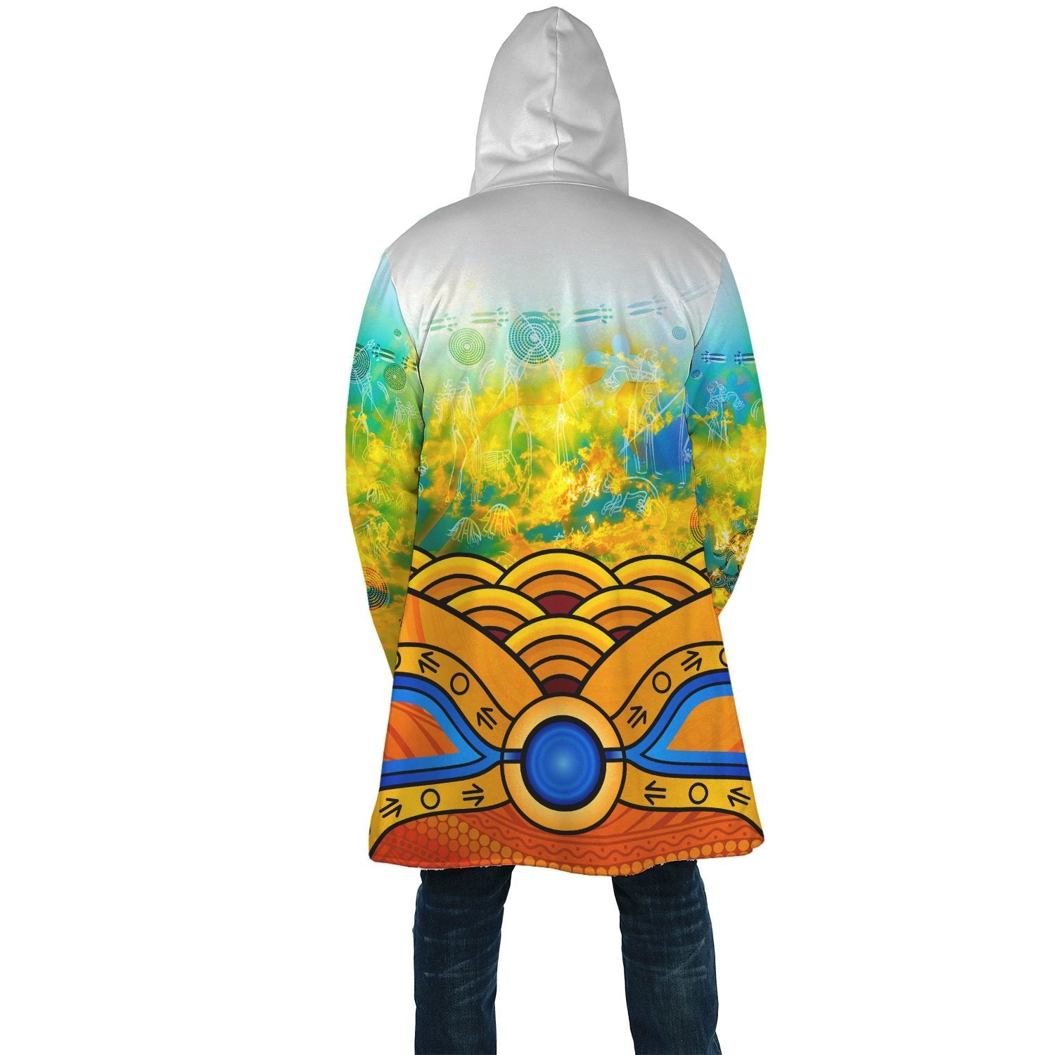 aboriginal-cloak-australia-kangaroo-sky