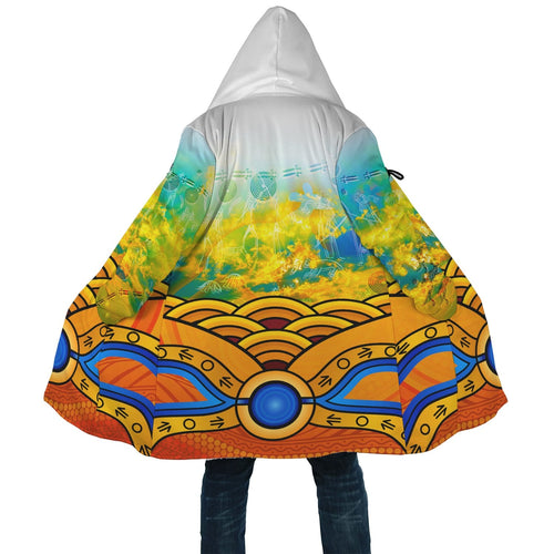 aboriginal-cloak-australia-kangaroo-sky