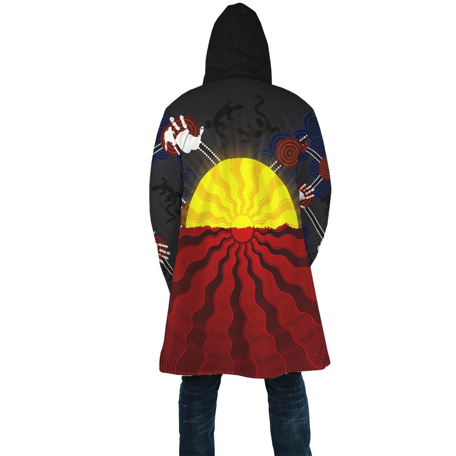 aboriginal-cloak-aboriginal-lives-matter-flag-sun-dot-painting