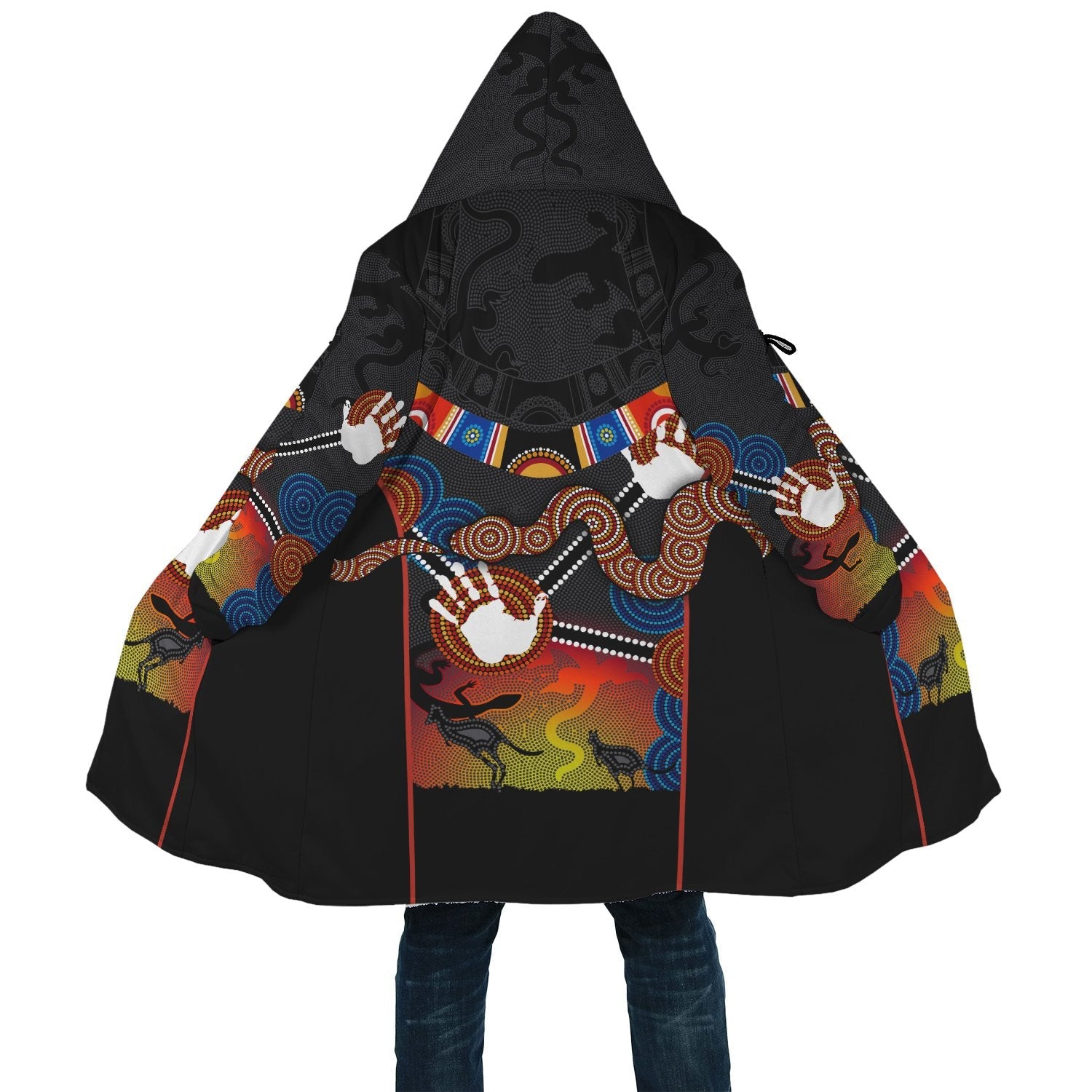 aboriginal-cloak-australian-boomerang-and-snake-indigenous-art