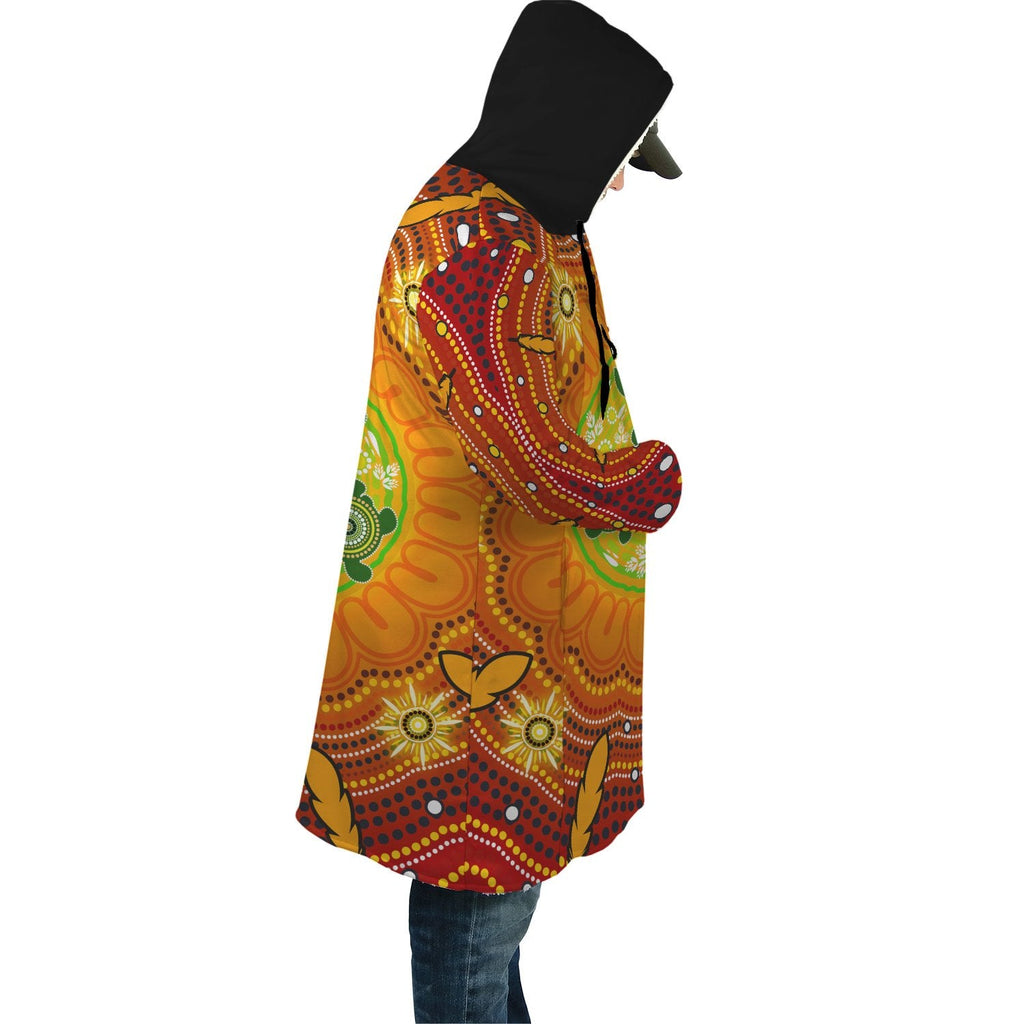 aboriginal-cloak-turtle-circle-dot-painting-art