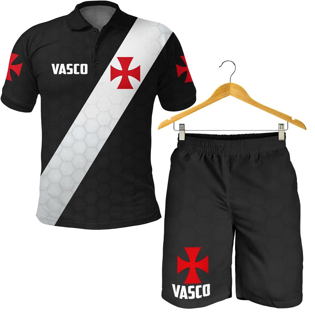 combo-polo-shirt-and-men-short-vasco-black