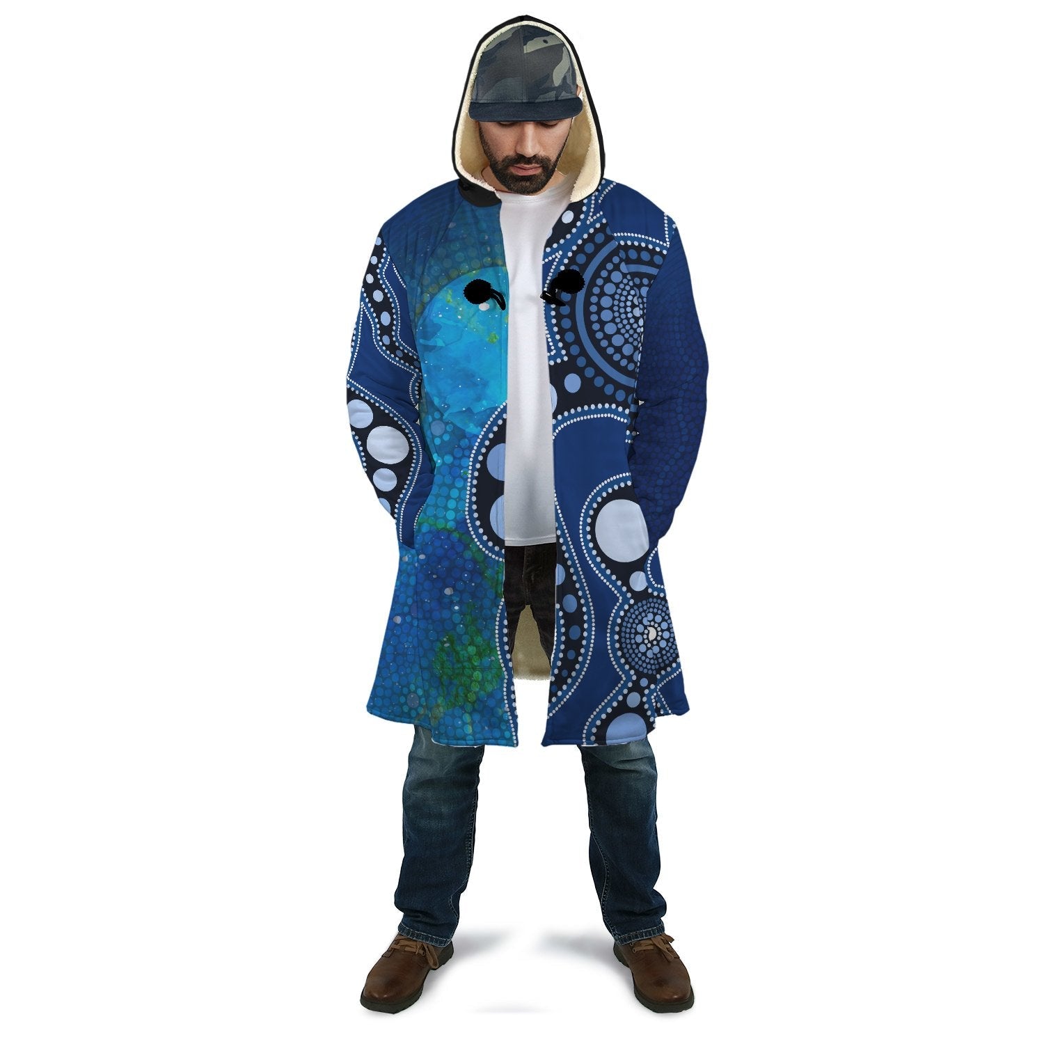 aboriginal-cloak-australia-indigenous-flag-circle-dot-painting-art-blue