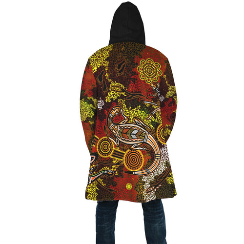 aboriginal-cloak-kangaroo-and-lizard-dot-painting-art
