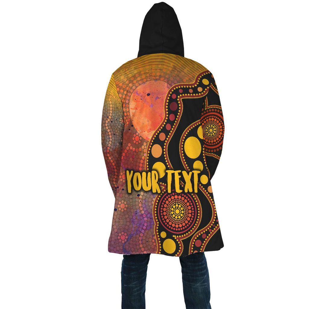 custom-text-aboriginal-cloaks-australia-indigenous-flag-circle-dot-painting-art-golden