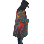 cloak-aboriginal-sublimation-dot-pattern-style-red