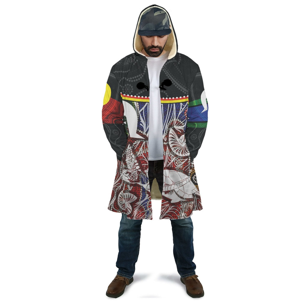 personalised-cloak-aboriginal-dot-in-naidoc-week-style