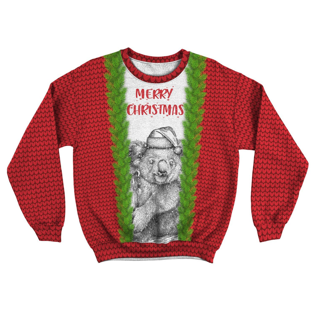 christmas-sweatshirt-merry-christmas-koala