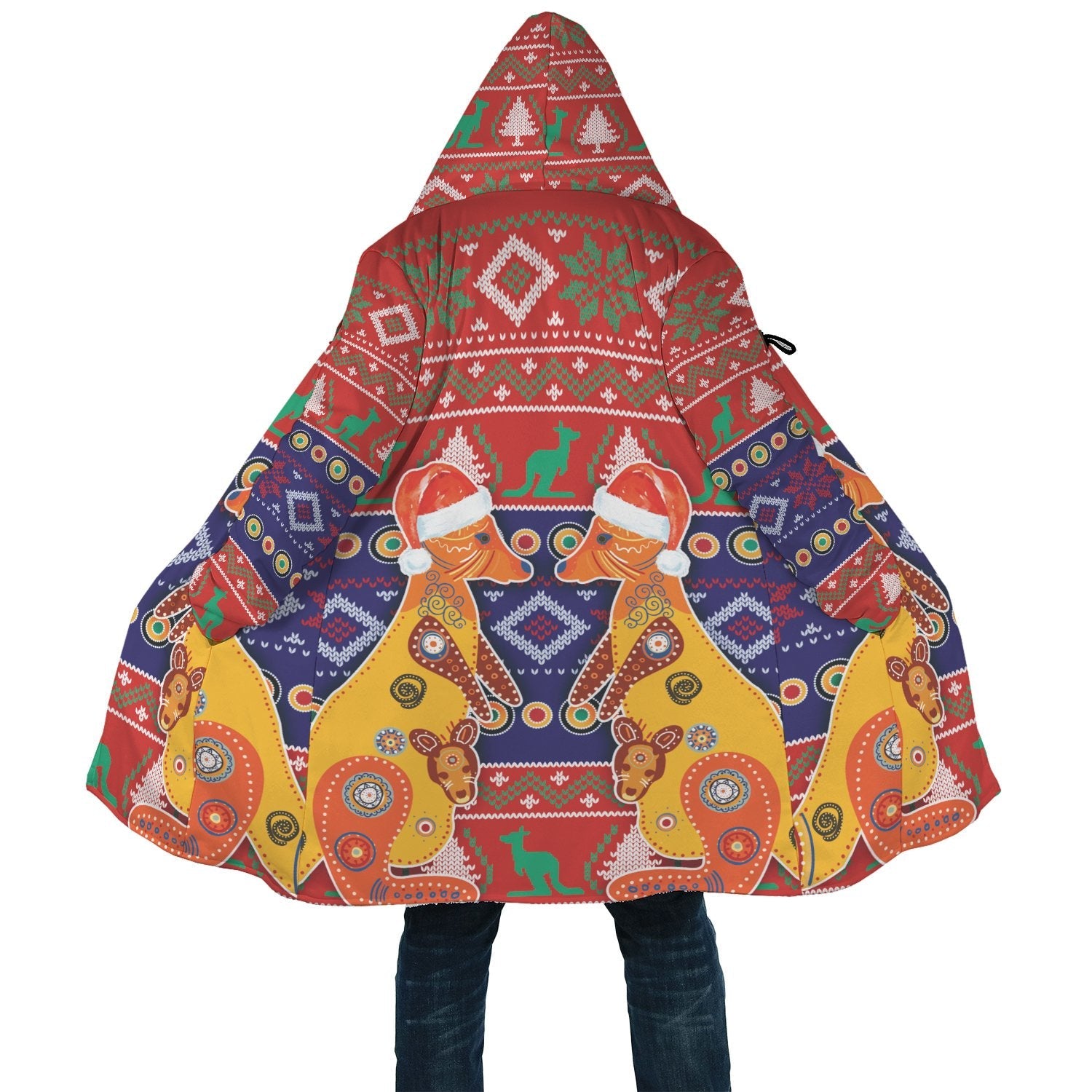 christmas-aop-cloak-mother-kangaroo-in-christmas