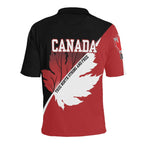 canada-strong-and-free-polo-shirts