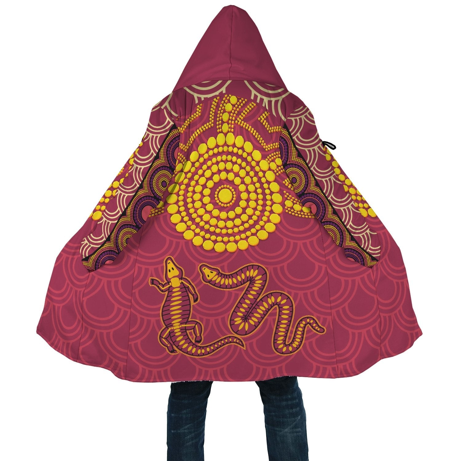 aboriginal-cloak-aboriginal-snake-and-alligator