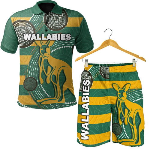combo-polo-shirt-and-men-short-wallabies-aboriginal