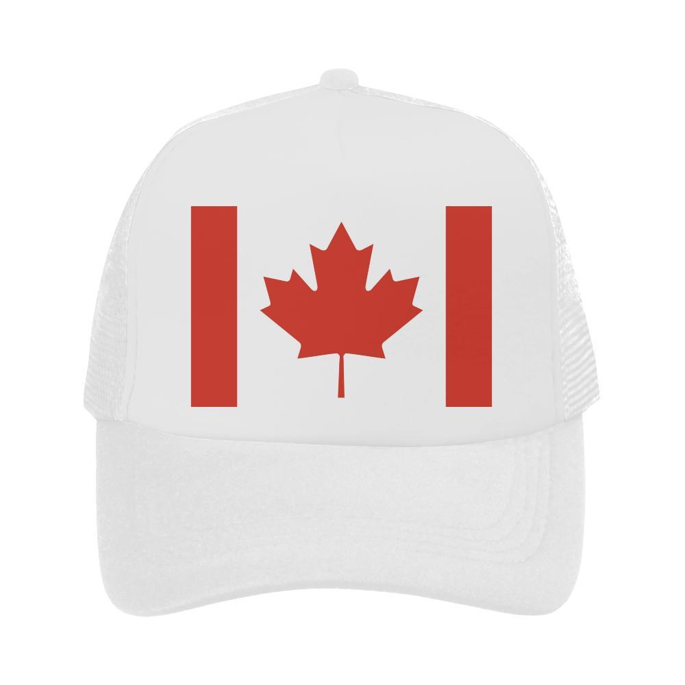 Canada Flag Trucker Hat - Vibe Hoodie