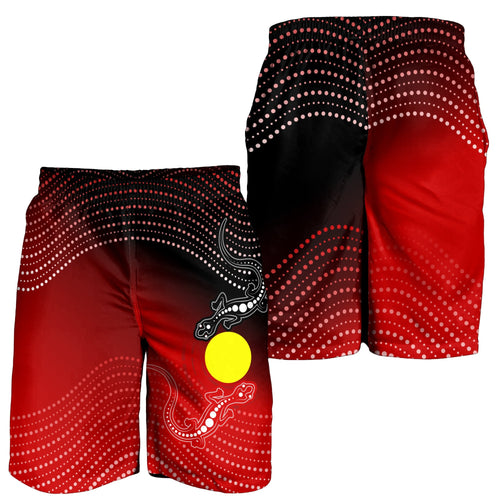 aboriginal-mens-shorts-two-indigenous-lizard