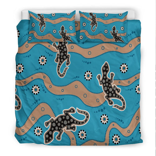 aboriginal-bedding-set-aboriginal-lizard-in-blue-style
