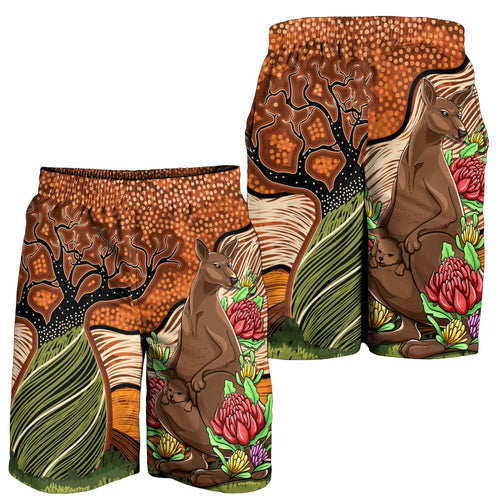 aboriginal-mens-shorts-kangaroo-with-indigenous-tree
