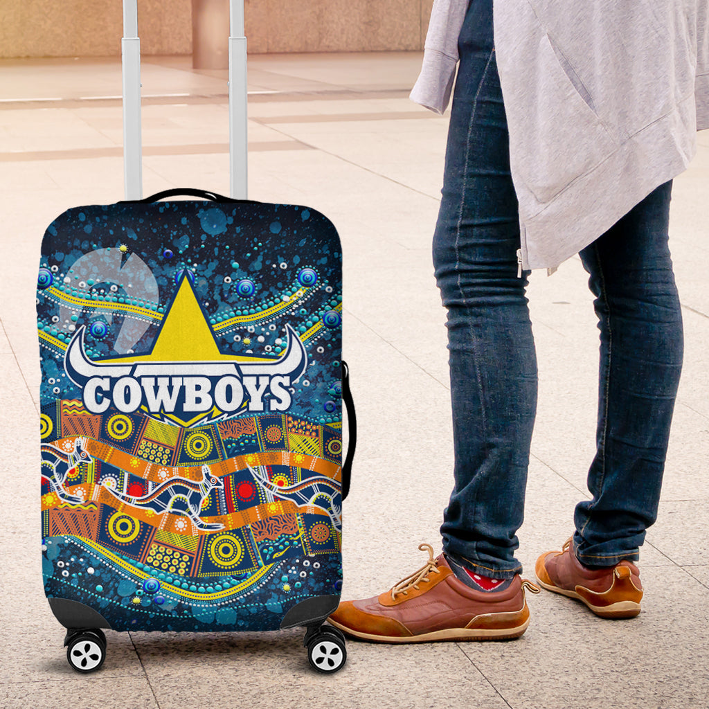 naidoc-week-cowboys-luggage-covers-aboriginal-dot-painting