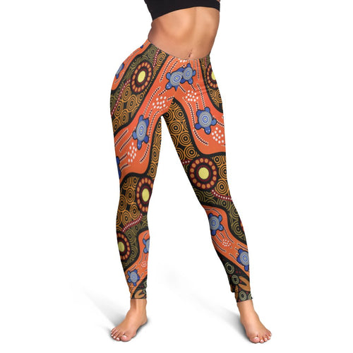legging-aboriginal-dot-unique-style-turtle