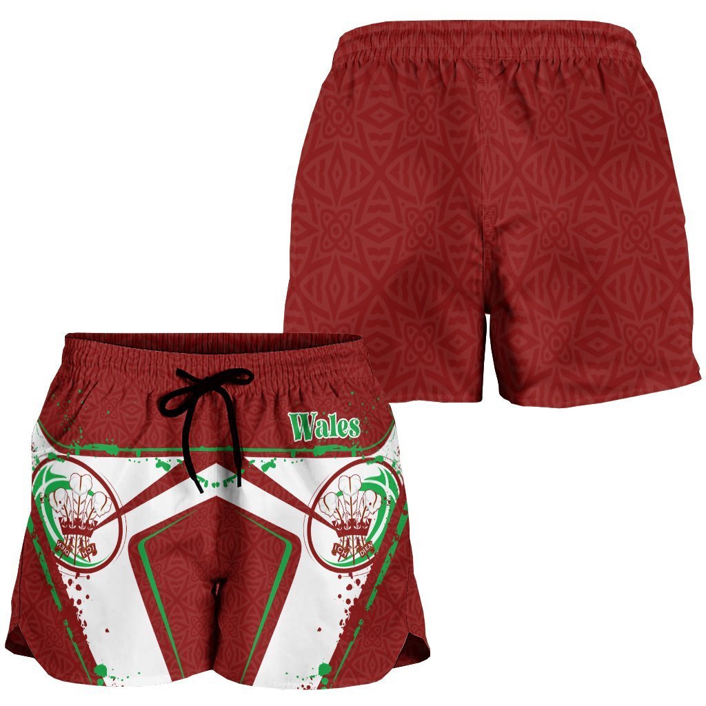 Wales Rugby Women's Shorts - Welsh Rugby - Vibe Hoodie
