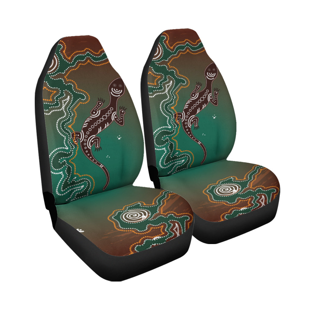 aboriginal-lizard-car-seat-covers-indigenous-dot-painting-art