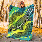 premium-blanket-aboriginal-platypus