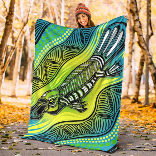 premium-blanket-aboriginal-platypus