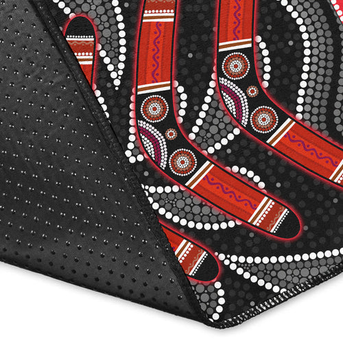 custom-personalised-aboriginal-boomerang-area-rug-kangaroo-australia