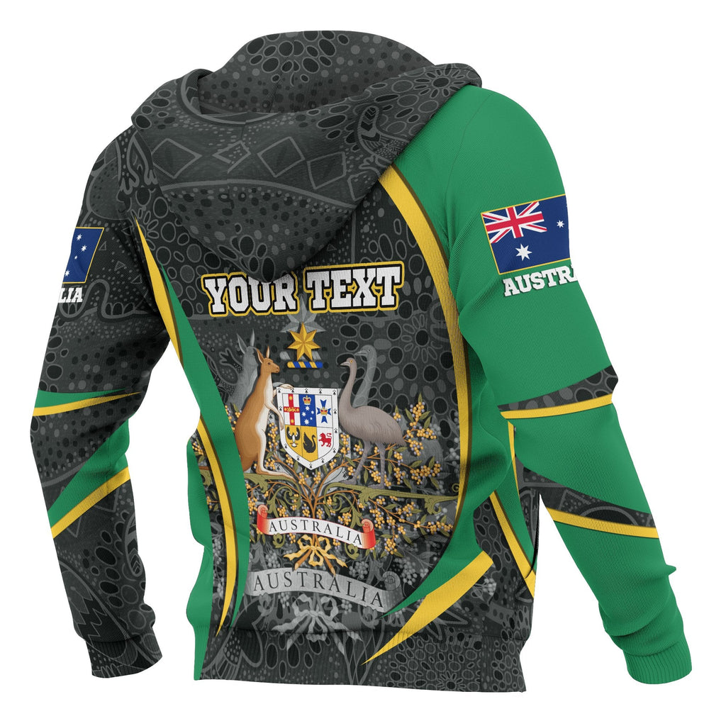 custom-text-zip-up-hoodie-australian-coat-of-arms-aussie-spirit-green