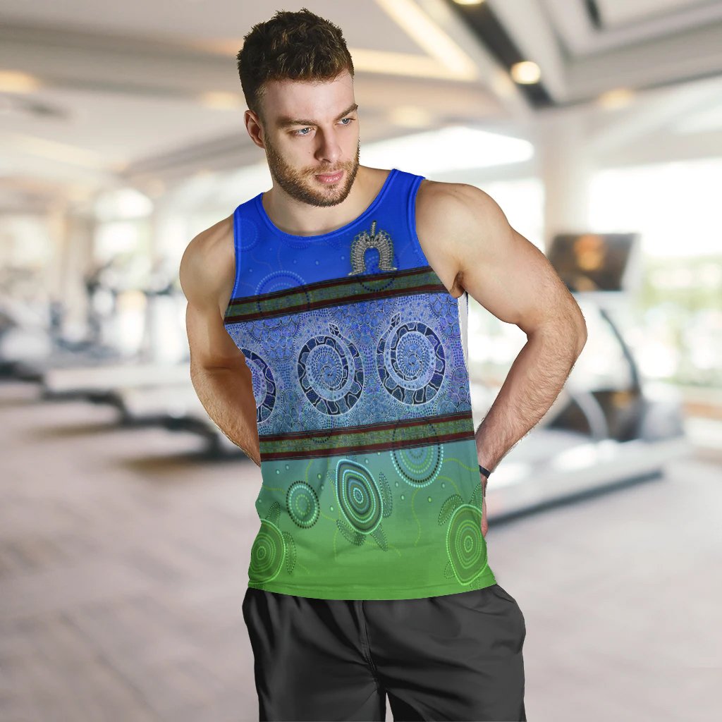 men-tank-top-turtle-with-dhari-mask-snake-patterns-1