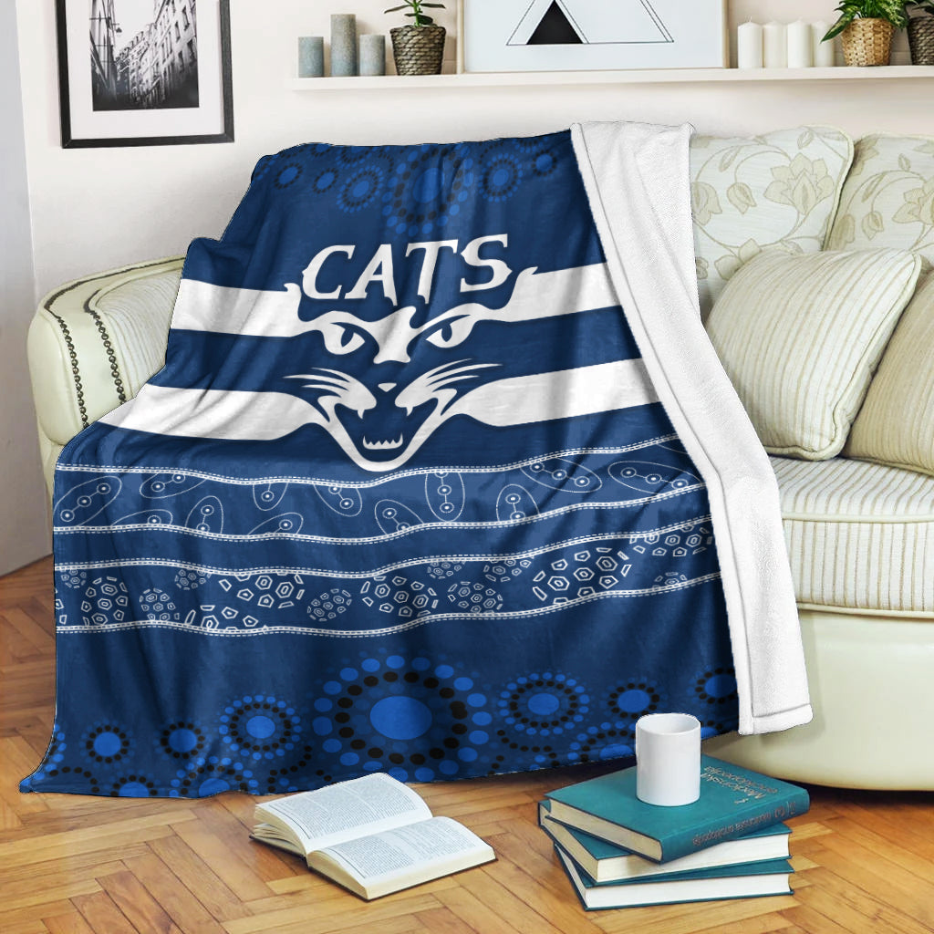 cats-indigenous-premium-blanket-football-geelong