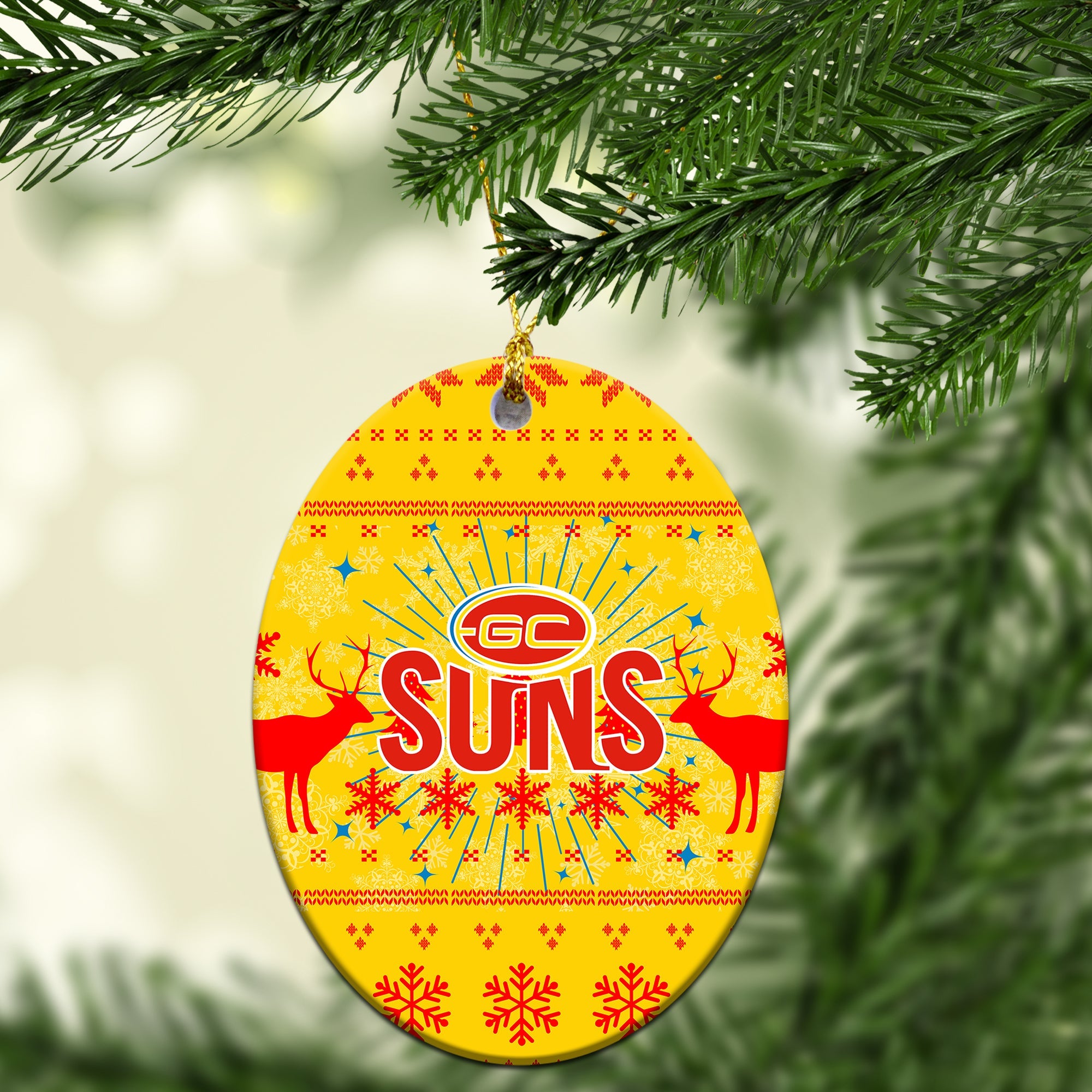 gold-coast-suns-christmas-ornament-christmas-ugly-style
