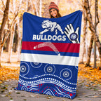 western-bulldogs-blanket-aboriginal-dot-painting