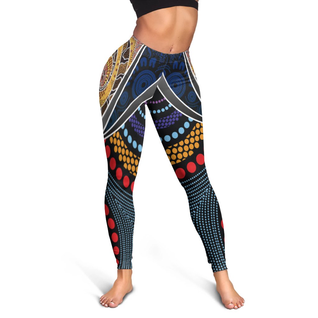 legging-aboriginal-dot-panting-art-with-snake