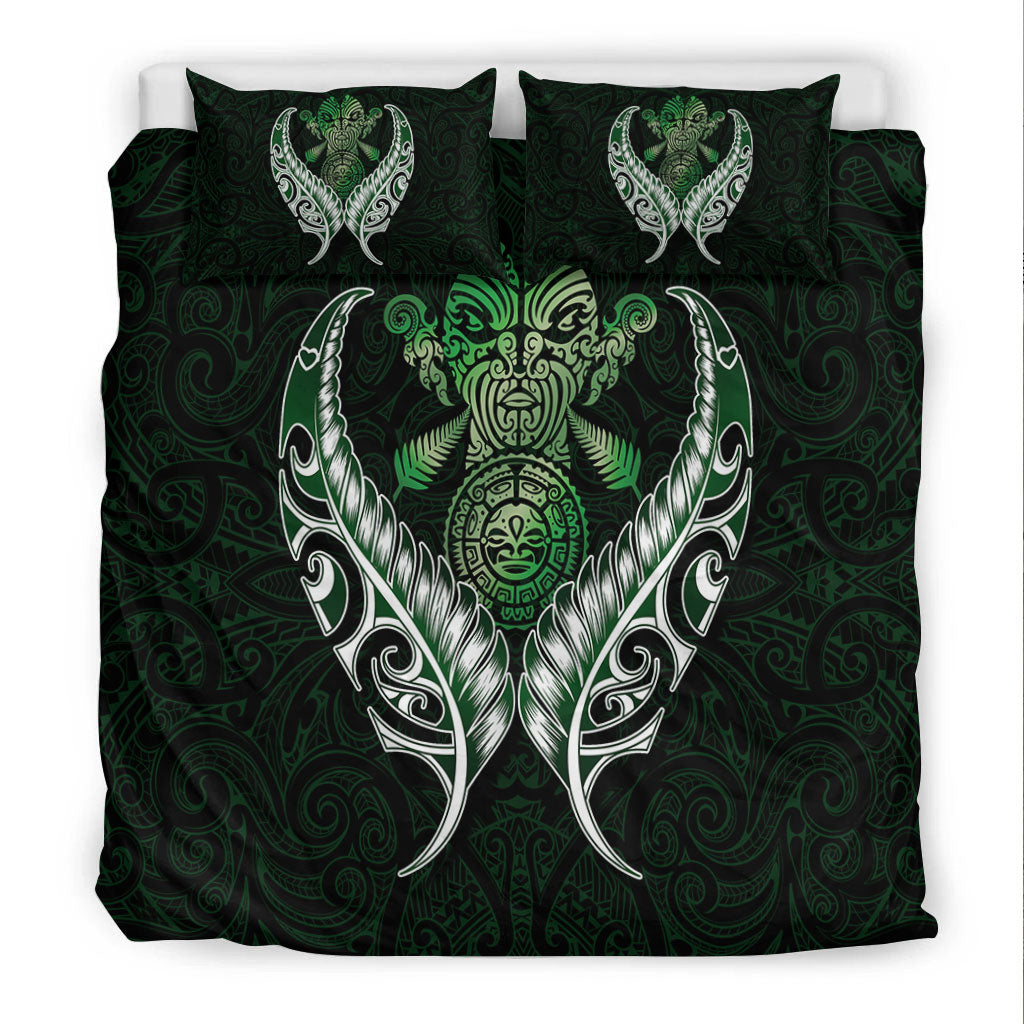 new-zealand-silver-fern-bedding-set-green