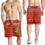 Australia Christmas Kangaroo Aboriginal Pattern Men Short - LT2