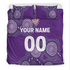 custom-personalised-perth-glory-bedding-set-indigenous-dot-painting-art