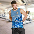 custom-personalised-melbourne-men-tank-top-indigenous-dot-painting-art