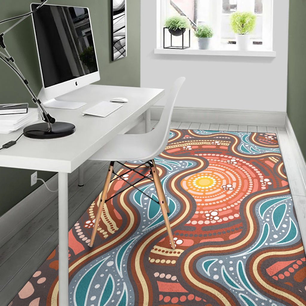 area-rug-aboriginal-pattern-ver06