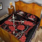 anzac-quilt-bed-set-anzac-with-remembrance-poppy-flower