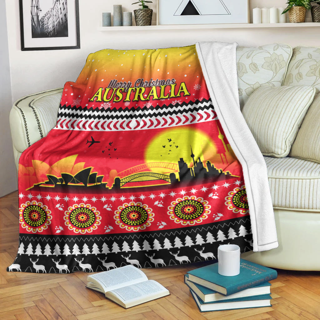 australia-christmas-premium-blanket-proud-sydney-opera-house