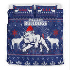 western-bulldogs-bedding-set-christmas-ugly-style
