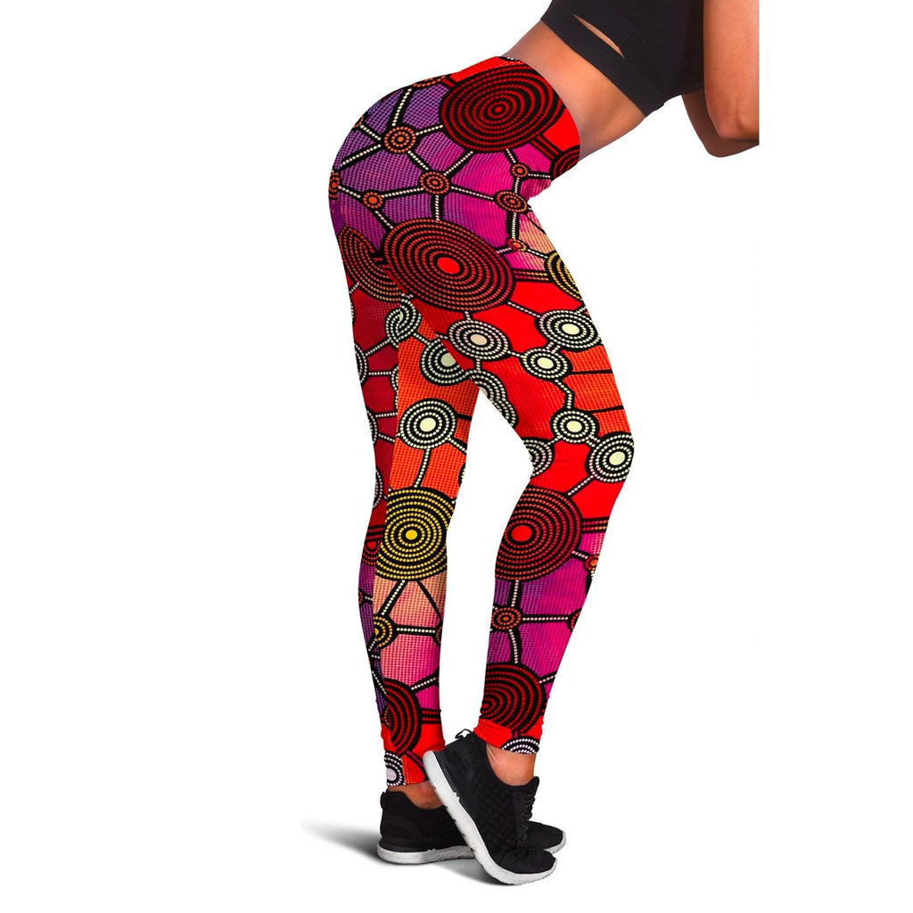 womens-leggings-aboriginal-patterns-womens-leggings-circle-patterns