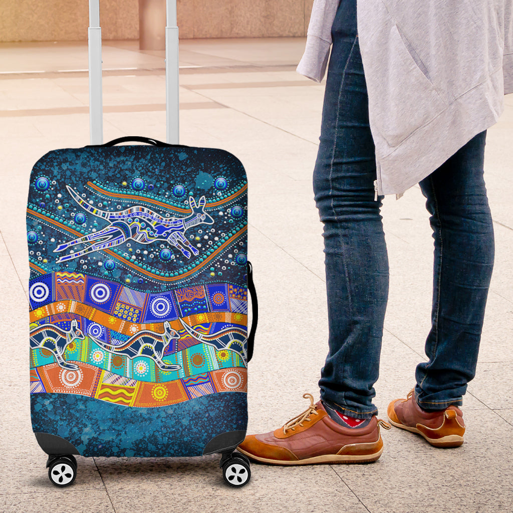 australia-indigenous-luggage-covers-dot-painting-art