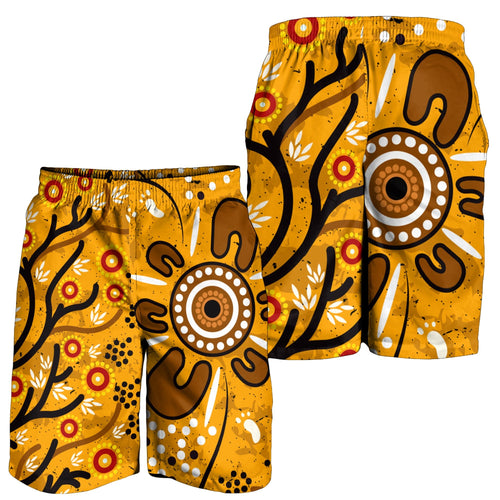 men-shorts-aboriginal-art-in-spring-style