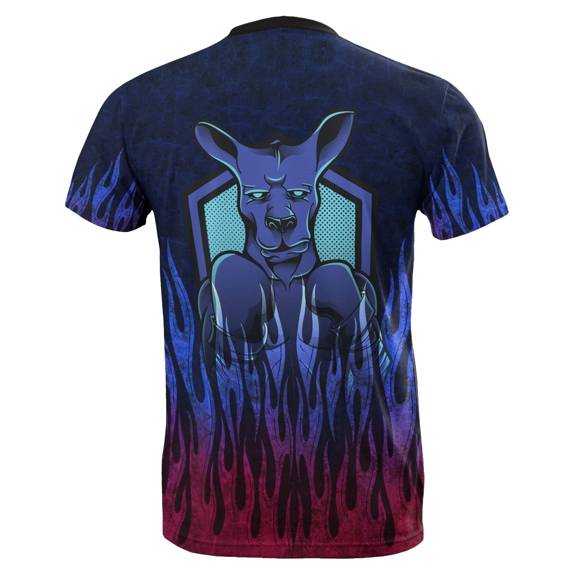 t-shirt-kangaroo-t-shirt-flame-unisex