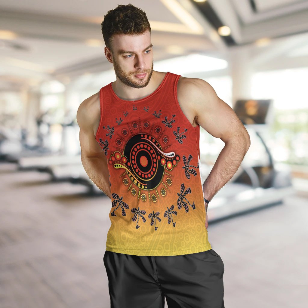 mans-tank-top-circle-pattern