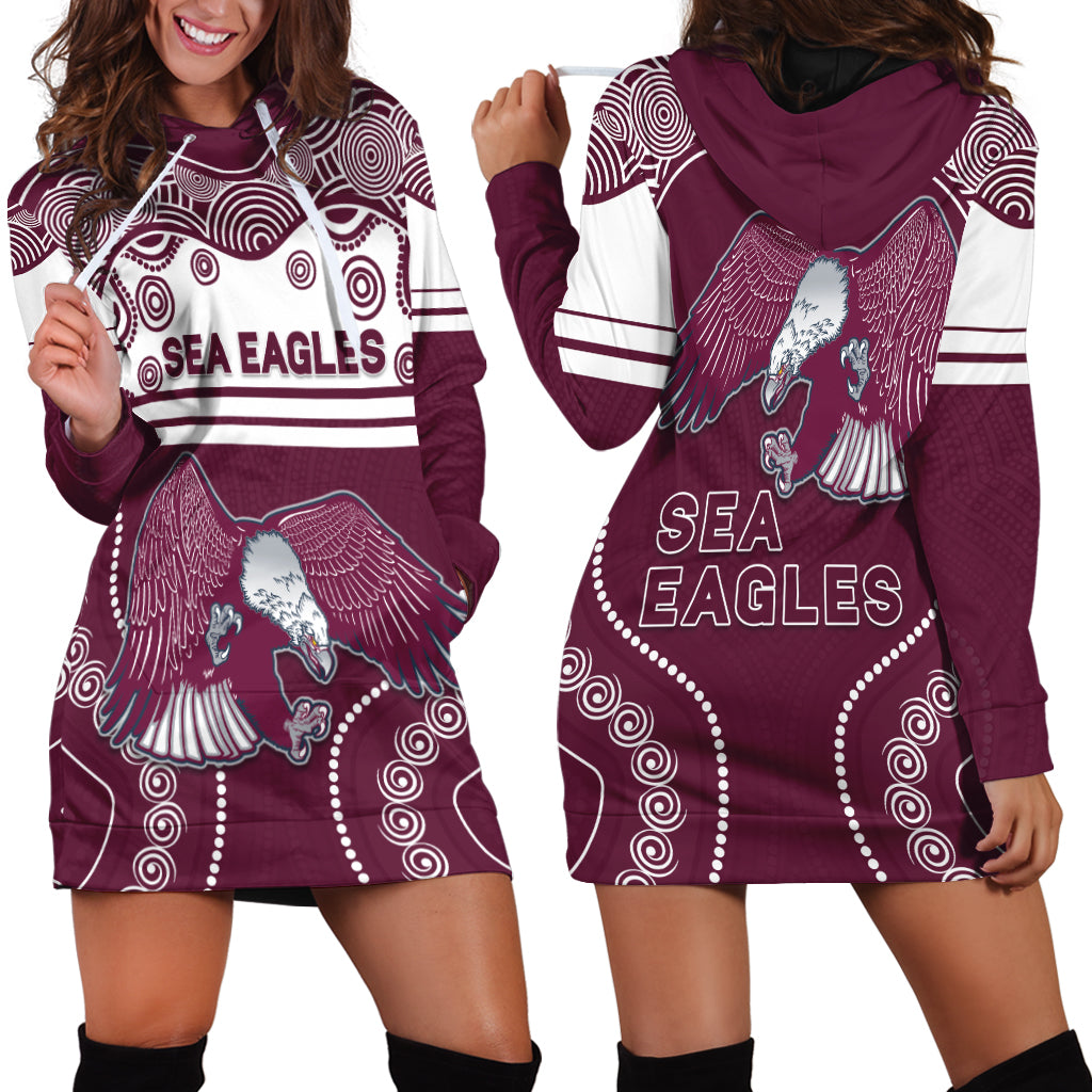 sea-eagles-indigenous-hoodie-dress-manly-forever