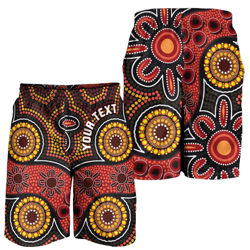 custom-aboriginal-mens-shorts-indigenous-circle-dot-painting-style-1