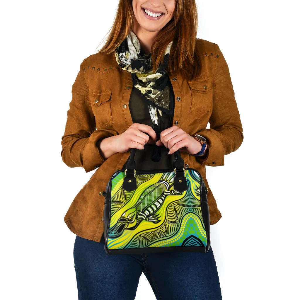Shoulder Handbag - Aboriginal Platypus - Vibe Hoodie